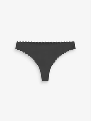 Thong No VPL Scallop Edge Knickers