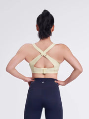 LeBombBomb High-Impact Seamless Sports Bra with Naked Feel - For Running, Fitness & Yoga