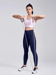 LeBombBomb Medium-Impact Seamless Sports Bra with Naked Feel - Shockproof & Quick-Drying, for Gym Workouts & Yoga