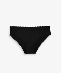 Brazilian No VPL Scallop Edge Knickers