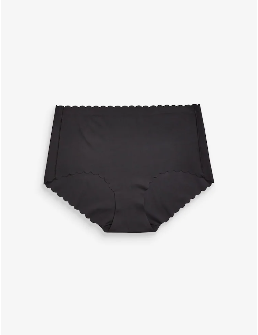 Midi No VPL Scallop Edge Knickers