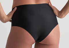 Invisible High Brief (2 Pack: 1 Beige, 1 Black)